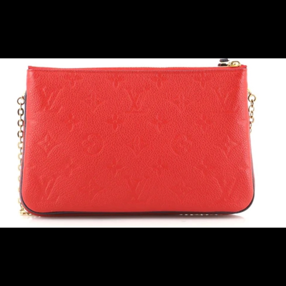 Louis Vuitton Double Zip Pochette Monogram Empreinte Leather - Picture 4 of 7